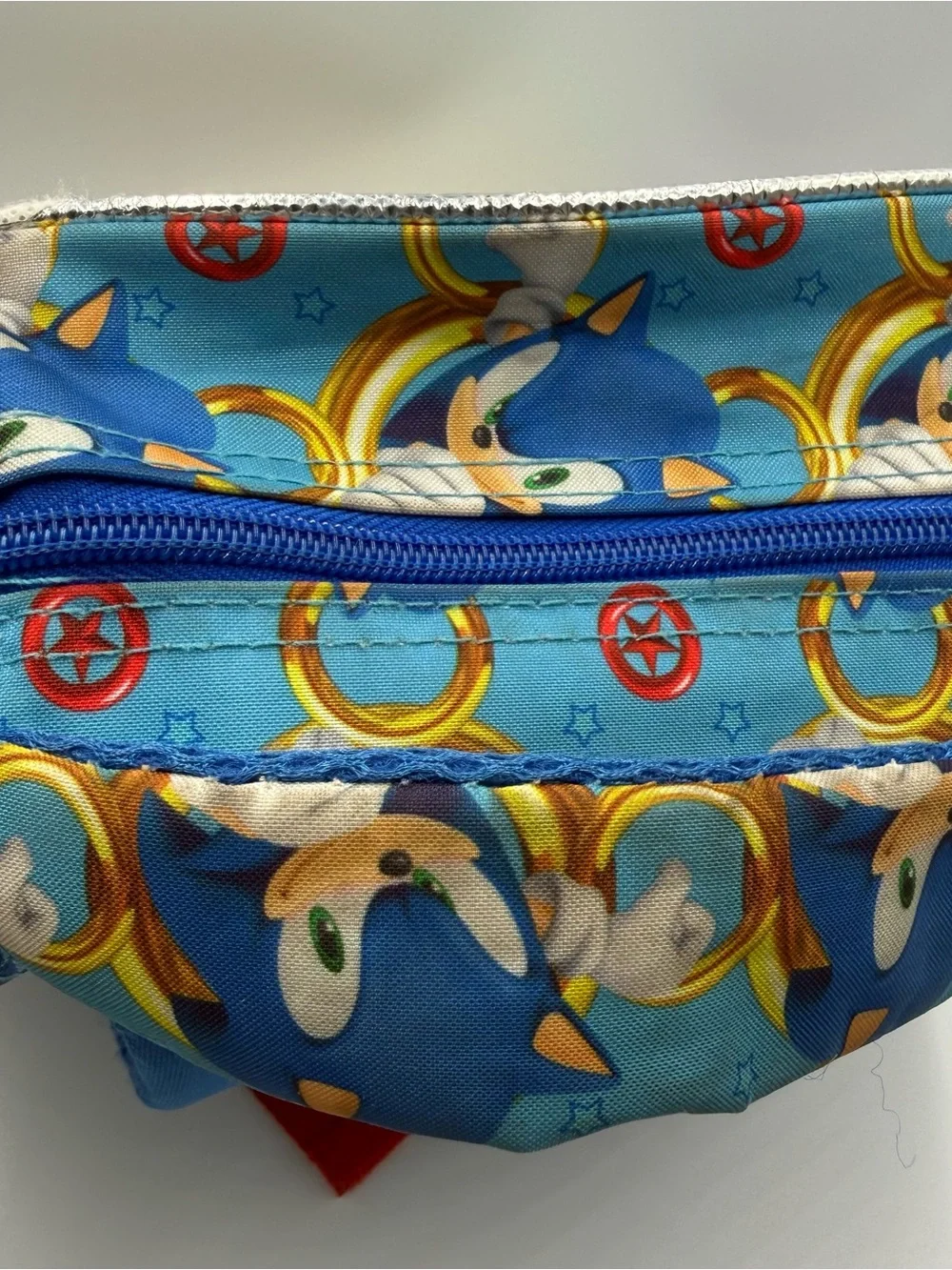 Sonic The Hedgehog Blue 'Too Easy' Kids Backpack
